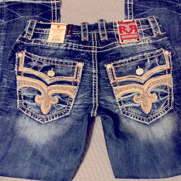 SOLD NWT Men’s ROCK REVIVAL BRADLEY 34/32 - Picture 2 of 8